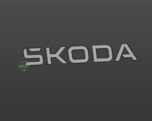 Логотип Skoda Шкода новый дизайн