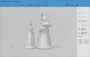 Дед Мороз и Снегурочка, настоящие!