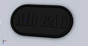 Наклейка AIR BAG