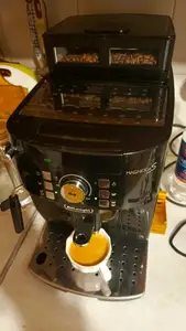 Увеличение контейнера для зерен коф...