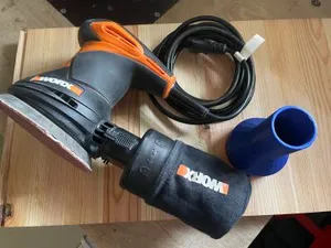 Адаптируем шлифмашинку WORX к пылес...
