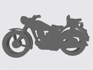 Брелок мотоцикл ИЖ 49