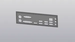 Задняя заглушка ASUS H110M-R