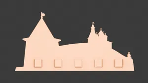 Ключница плоская, настенная