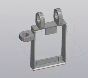 Крепление ESP32-CAM на flyingbear g...