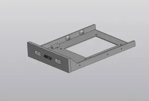 Передняя панель 3,5" с двумя  разъе...