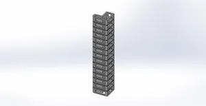 температурная башня на 15 этажей