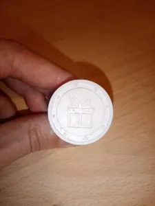 Штамп с изображением подарка для им...