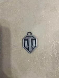 брелок World of Tanks  логотип  мир...