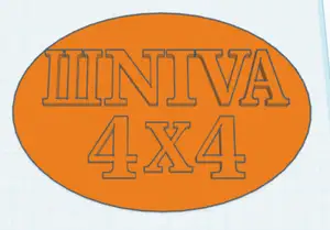Шильдик ШNIVA 4x4