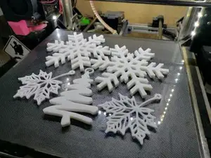 Ёлочные игрушки.
