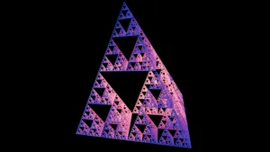 3D-фрактал типа "треугольник Серпин...