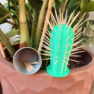 Flowerpot for Cactus Toothpick Holder