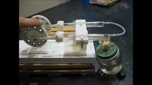 3D printed alpha Stirling engine #2