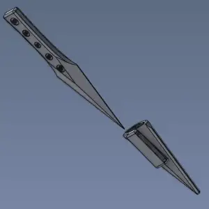 Throwing Knife with Sheath