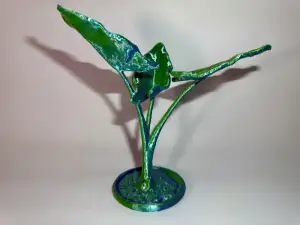 3D Scanned Alocasia Plant Model
