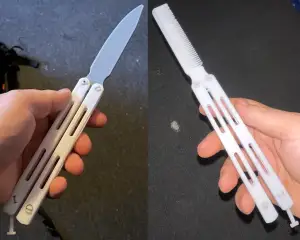 V2 Balisong Trainer Knife UPDATED