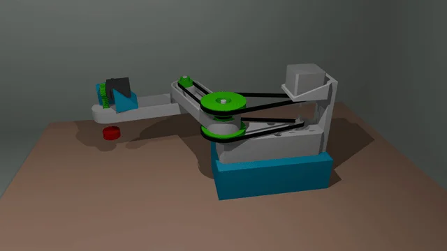 SCARA ROBOT ARM using NEMA17 motors