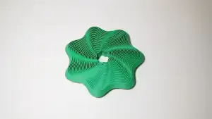 Wavy Fractal Fidget Star - 24 Rings
