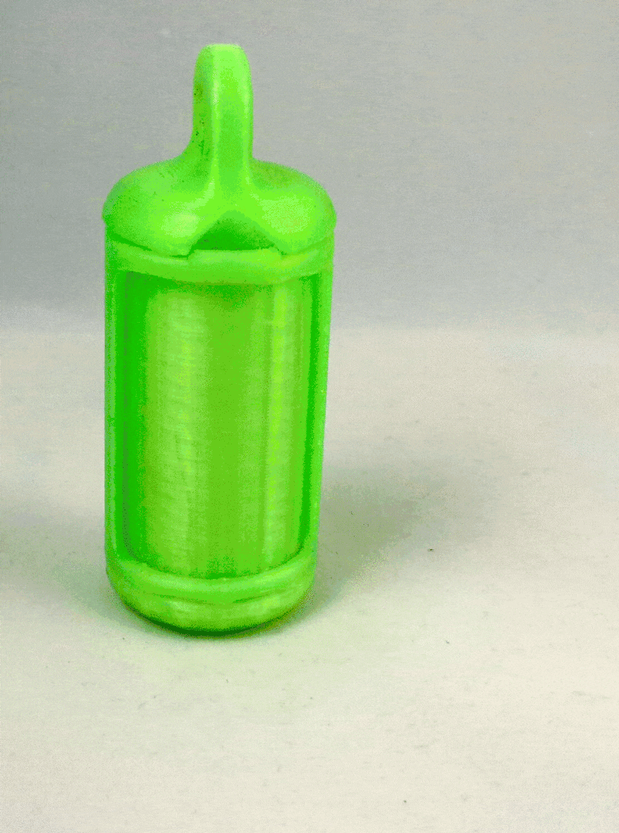 Ear Plug Container with rotary lid