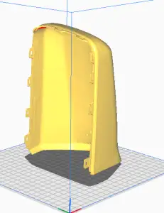 R129 Side Mirror Cover. 1990 SL300.