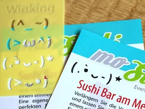 Kaomoji | Japanese Emoticon Template Cards