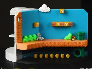 Super Mario Bros Diorama