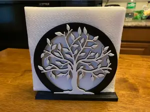 Serviettenhalter rund Baum