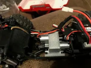 1/24 V2 (IMPROVED) Twin Motor mount/center skid/box ECX RGT FTX Barrage