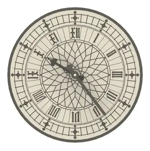 Big Ben Clock with Arrows