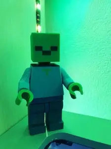 Lego Zombie Minecraft Multi-extrusion