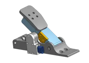 Sim Gokart Vesc Throttle pedal