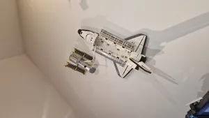 LEGO Discovery Space Shuttle (10283) wall mount - screews only remix