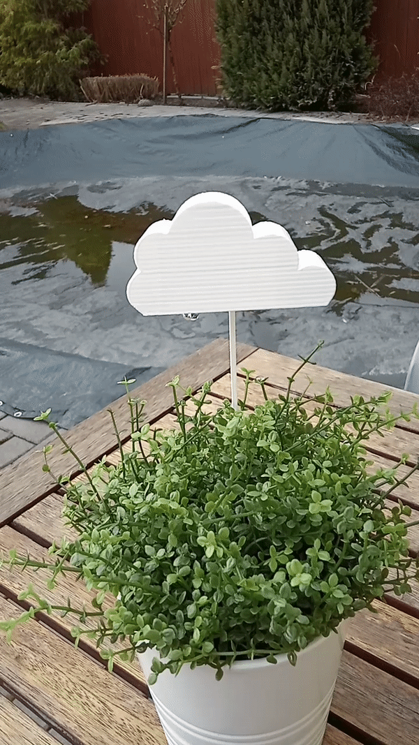 Raining cloud