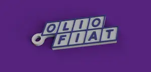 OLIO FIAT keychain for FIAT lovers