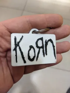 Korn keychain