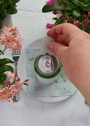 Can opener with Bee/ insect and hole to keychain! 20 min!