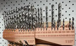Drill bit holder for metric bits.