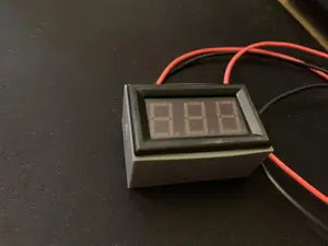 DC voltage meter housing