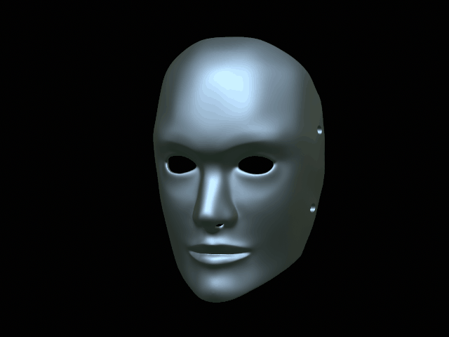 Human figurine mask