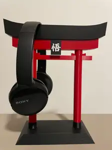 Japanese Tori gate headphone stand