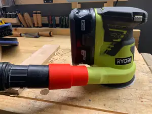 Shop Vac Adapter Ryobi Orbital Sander and  1-7/8 inch Hose