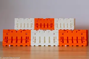 1/10 - 1/14 Scale Jersey Barrier - Minimal Supports