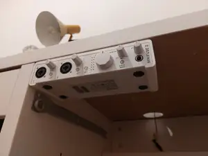 Under desk mount for Arturia Minifuse 2