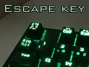 Escape key