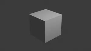 Default Cube from Blender