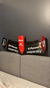 F1-75 Front Wing Model (≈1:2 Scale)