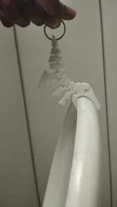 Dinosaur frisbee disc clip