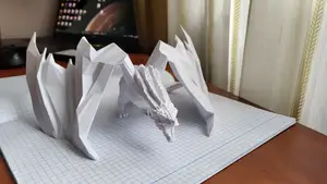 DRAGON low poly