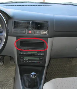 VW GOLF 4 DASHBOARD STORAGE, DUAL BOOST GAUGE